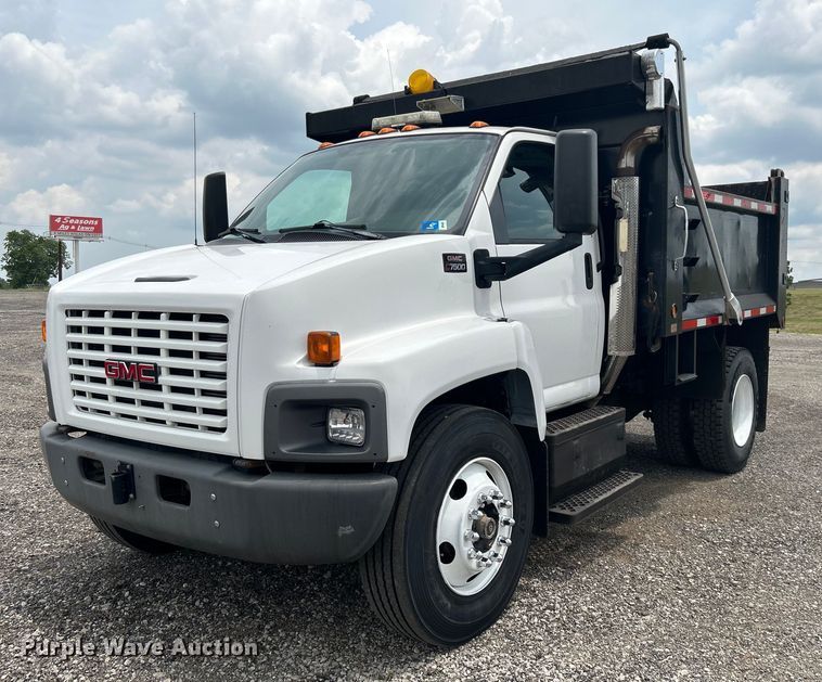 image for item KW9217 2007 GMC C7500  dump truck