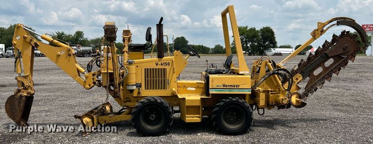 image for item KW9218 1994 Vermeer V4150  trencher