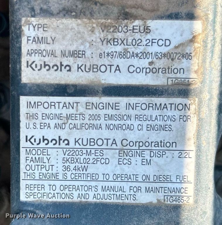 image for item KW9222 2006 Ingersoll Rand DuraPac DD24  double drum vibratory roller