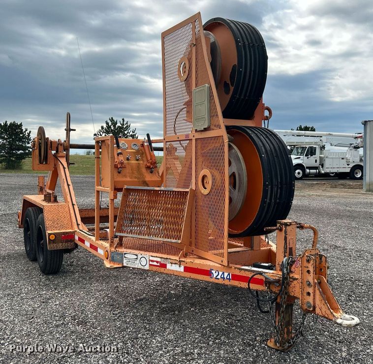 image for item KW9233 2005 Wagner Smith T-BWT-4-38  reel trailer