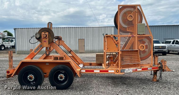 image for item KW9233 2005 Wagner Smith T-BWT-4-38  reel trailer