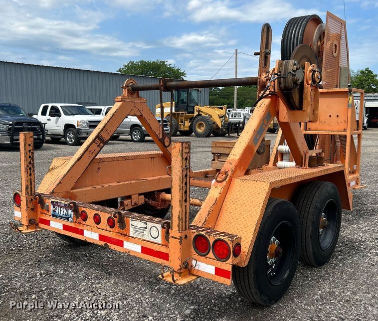 image for item KW9233 2005 Wagner Smith T-BWT-4-38  reel trailer