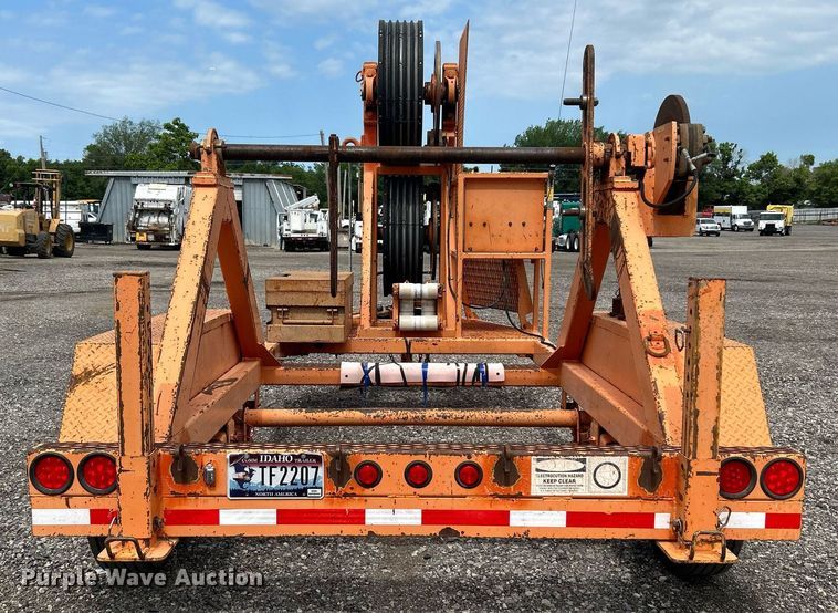 image for item KW9233 2005 Wagner Smith T-BWT-4-38  reel trailer