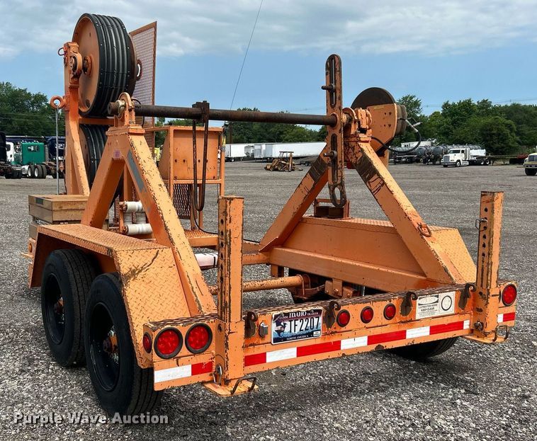 image for item KW9233 2005 Wagner Smith T-BWT-4-38  reel trailer