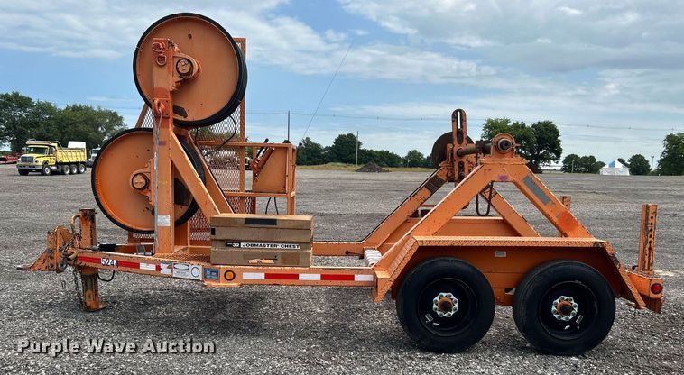 image for item KW9233 2005 Wagner Smith T-BWT-4-38  reel trailer