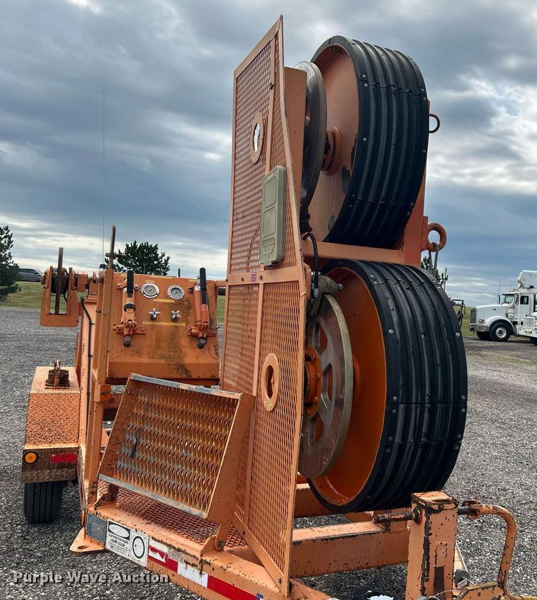 image for item KW9233 2005 Wagner Smith T-BWT-4-38  reel trailer