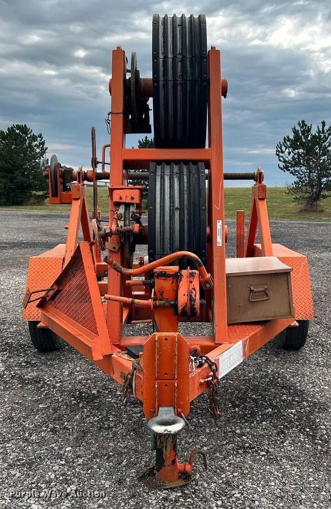 image for item KW9235 1995 Wagner Smith T-BWT-2-31RC  reel trailer