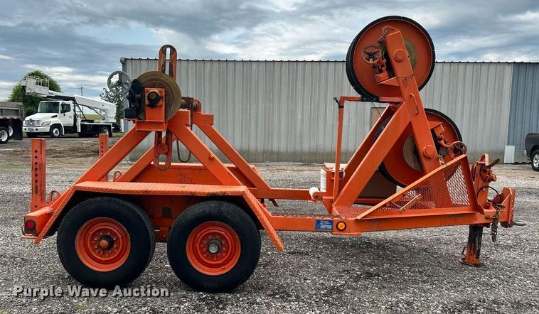 image for item KW9235 1995 Wagner Smith T-BWT-2-31RC  reel trailer