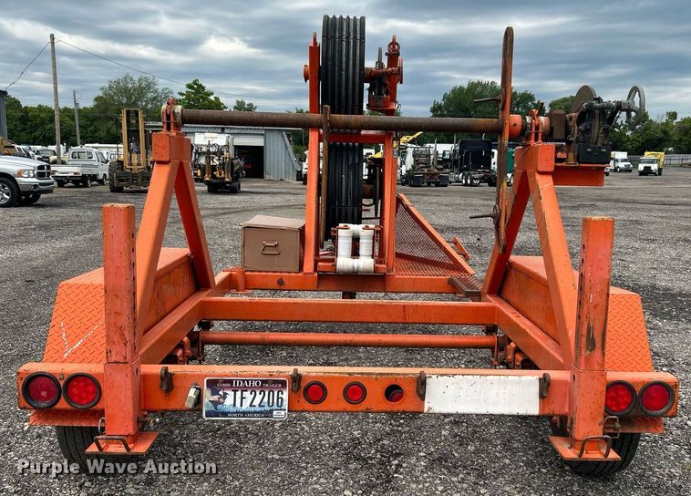 image for item KW9235 1995 Wagner Smith T-BWT-2-31RC  reel trailer