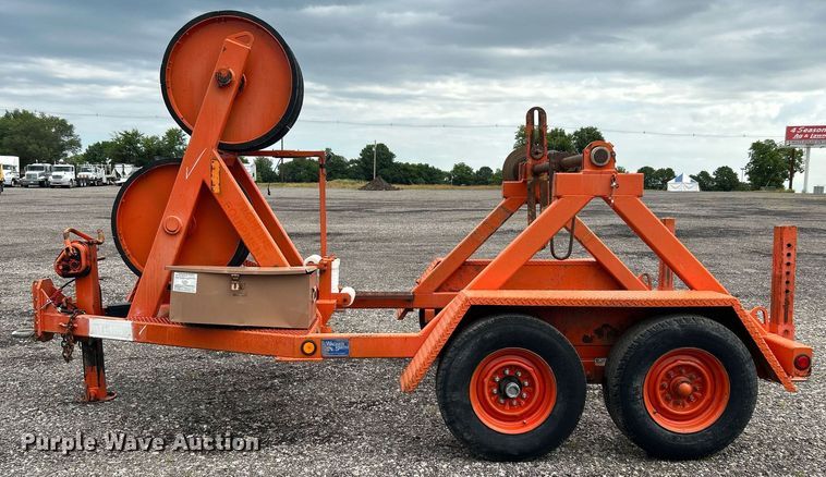 image for item KW9235 1995 Wagner Smith T-BWT-2-31RC  reel trailer