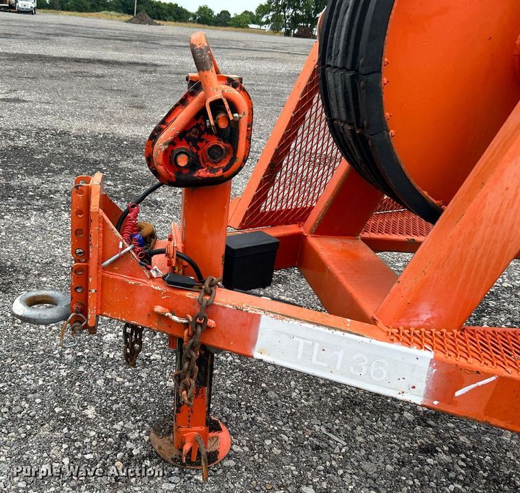 image for item KW9235 1995 Wagner Smith T-BWT-2-31RC  reel trailer