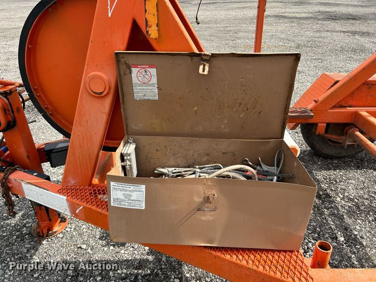 image for item KW9235 1995 Wagner Smith T-BWT-2-31RC  reel trailer