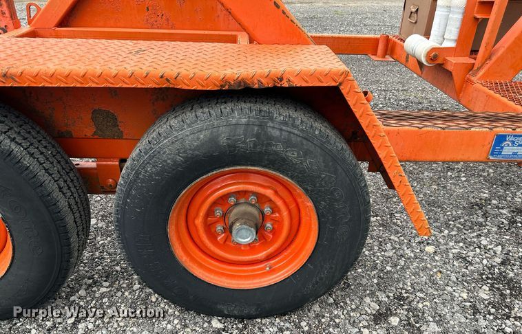 image for item KW9235 1995 Wagner Smith T-BWT-2-31RC  reel trailer