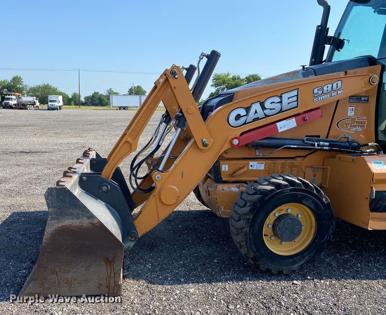 image for item KW9255 2016 Case 580 Super N  backhoe