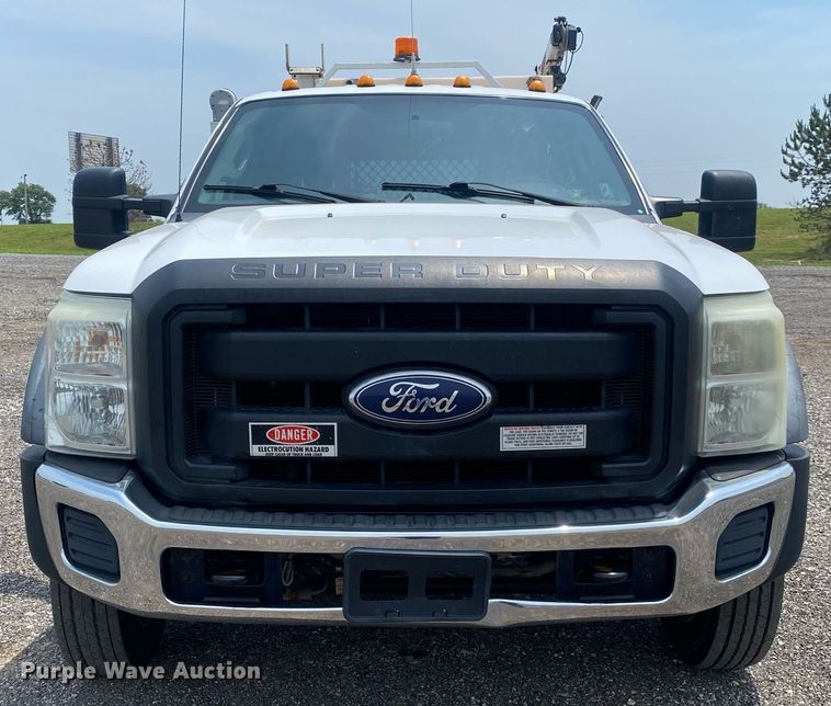 image for item KW9266 2011 Ford F550 Super Duty  Crew Cab utility / service truck
