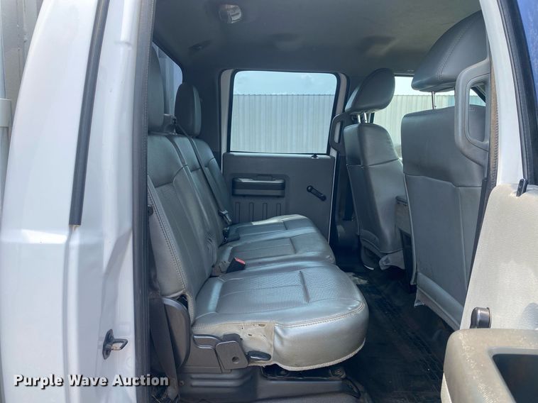 image for item KW9266 2011 Ford F550 Super Duty  Crew Cab utility / service truck