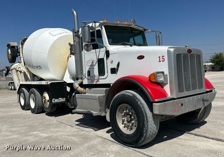 image for item KX9003 2015 Peterbilt 365  ready mix truck