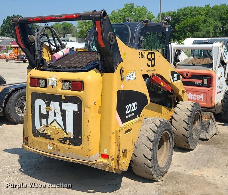 image for item LE9152 2008 Caterpillar 272C  skid steer loader