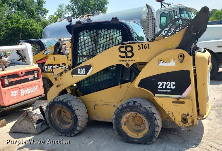 image for item LE9152 2008 Caterpillar 272C  skid steer loader