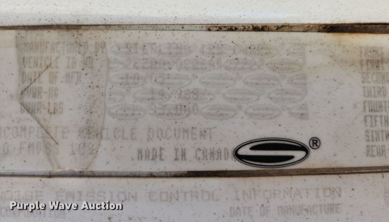 image for item LE9179 2006 Sterling L-Line  oil distributor truck