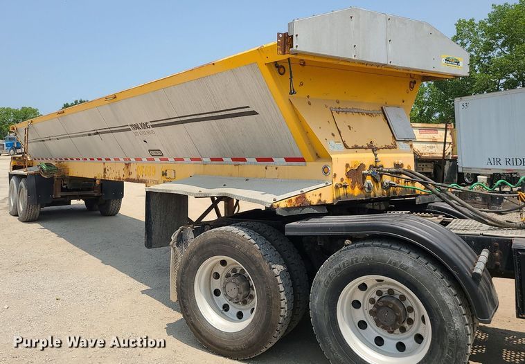 image for item LE9243 2008 Trail King Olb 236  live bottom trailer