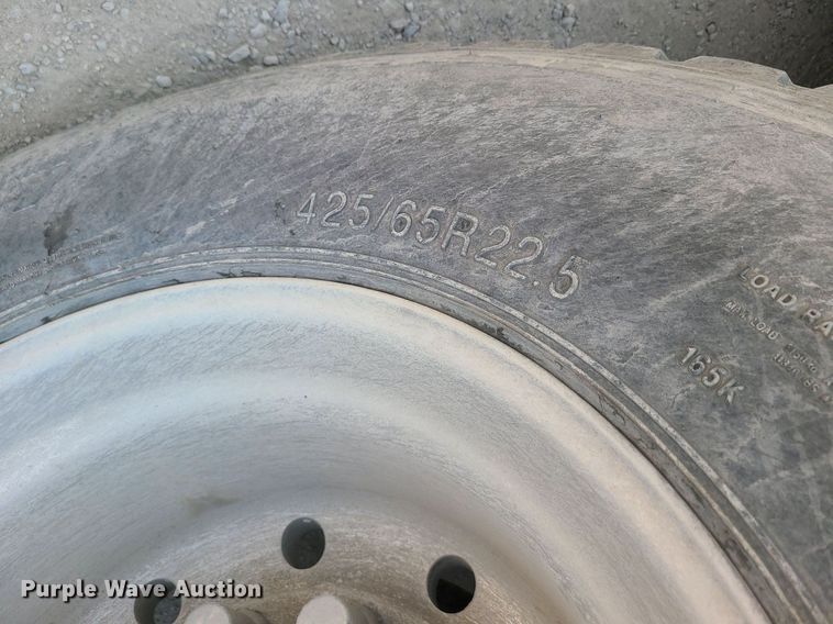 image for item LE9243 2008 Trail King Olb 236  live bottom trailer