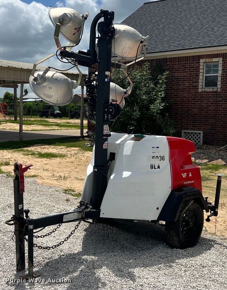 image for item LF9286 2017 Generac Magnum  light plant