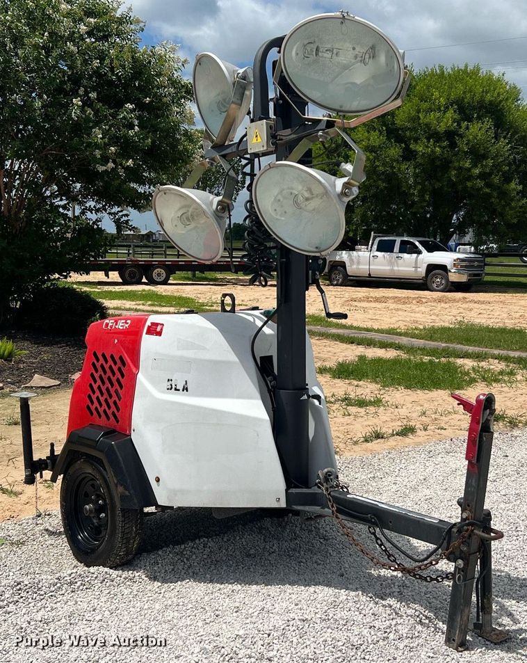 image for item LF9286 2017 Generac Magnum  light plant