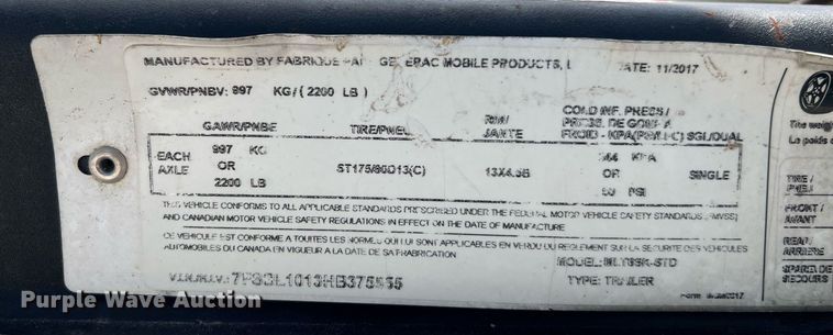 image for item LF9286 2017 Generac Magnum  light plant