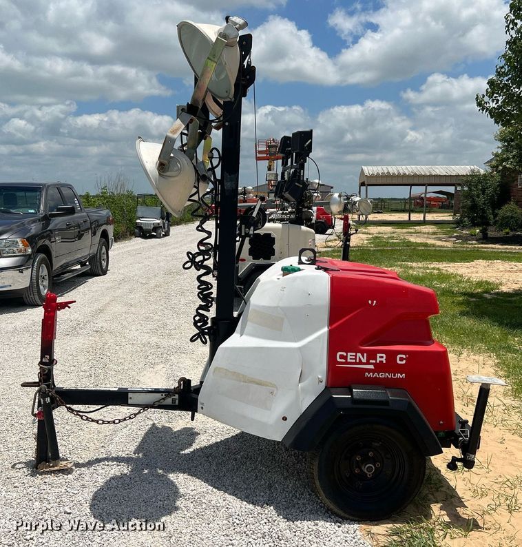 image for item LF9290 2017 Generac Magnum  light plant