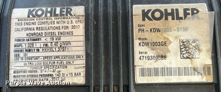 image for item LF9301 2017 Terex Genie RL4  light plant