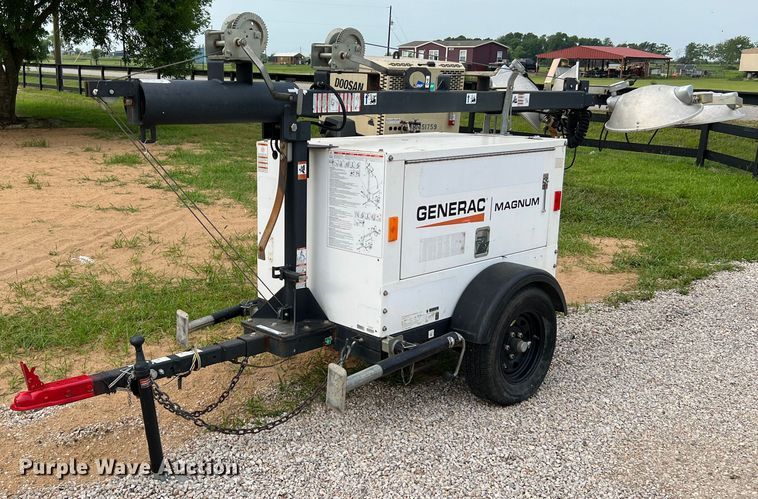 image for item LF9313 2017 Generac MLT3060M  light plant