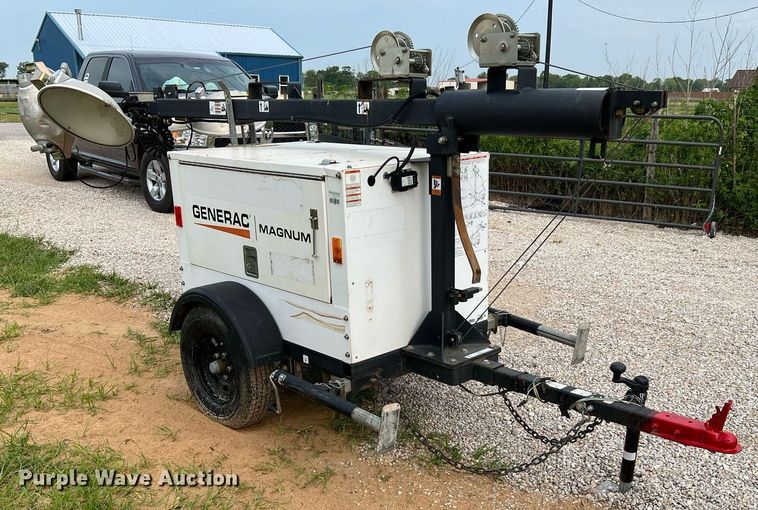 image for item LF9313 2017 Generac MLT3060M  light plant