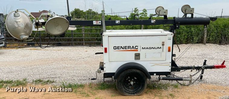 image for item LF9313 2017 Generac MLT3060M  light plant