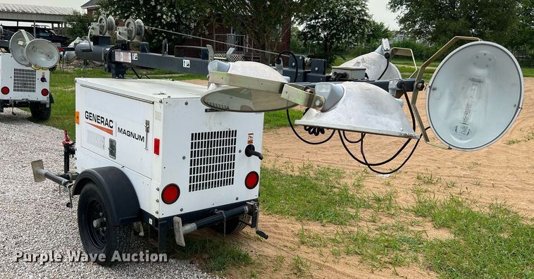 image for item LF9313 2017 Generac MLT3060M  light plant