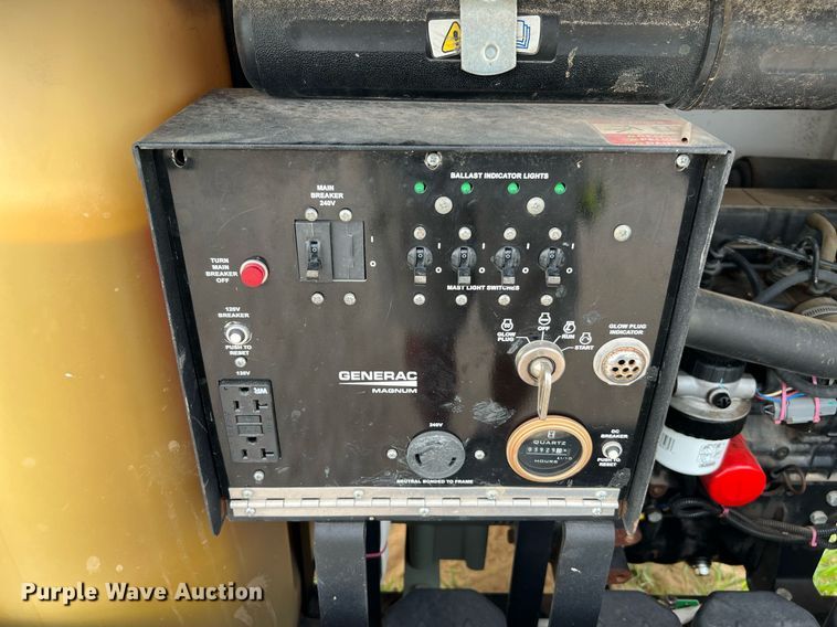 image for item LF9313 2017 Generac MLT3060M  light plant