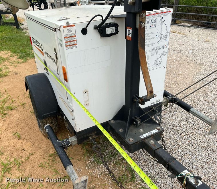 image for item LF9313 2017 Generac MLT3060M  light plant