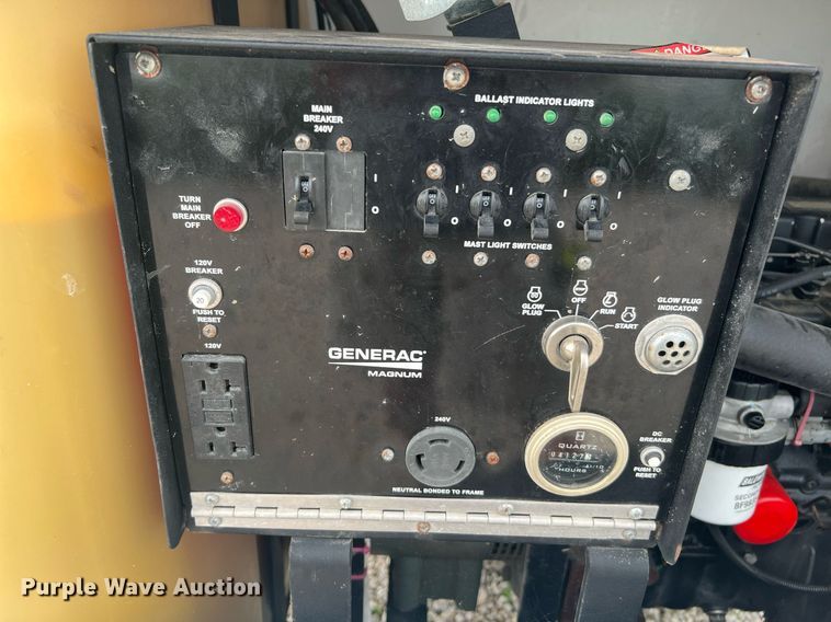 image for item LF9314 Generac Magnum  light plant