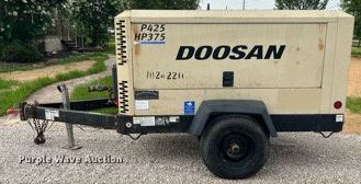 image for item LF9315 2014 Doosan P425/HP275WCU-141  air compressor