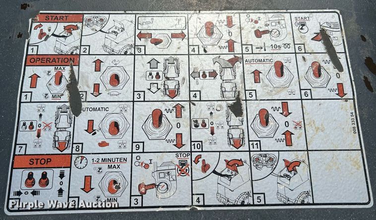 image for item LF9320 2017 Bomag BMP8500  trench compactor