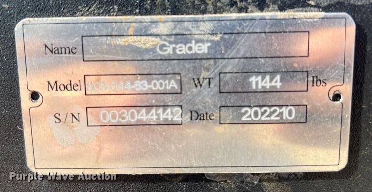 image for item LF9326 Suihe 003-044-83-001A  skid steer grader