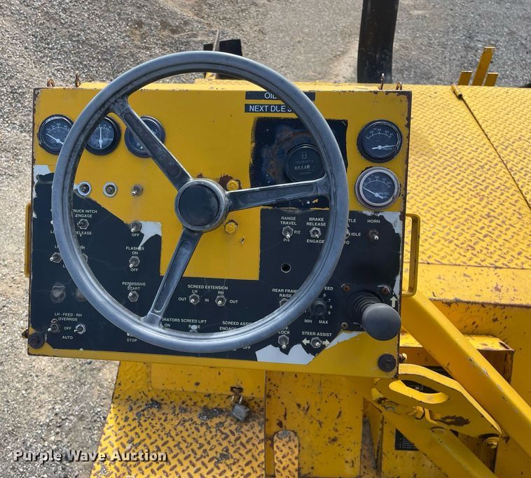 image for item LJ9627 2000 Cedarapids CR451  paver