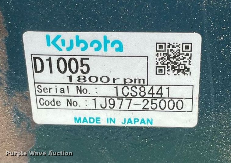 image for item LJ9767 2013 Wacker Neuson LTN6K  light plant