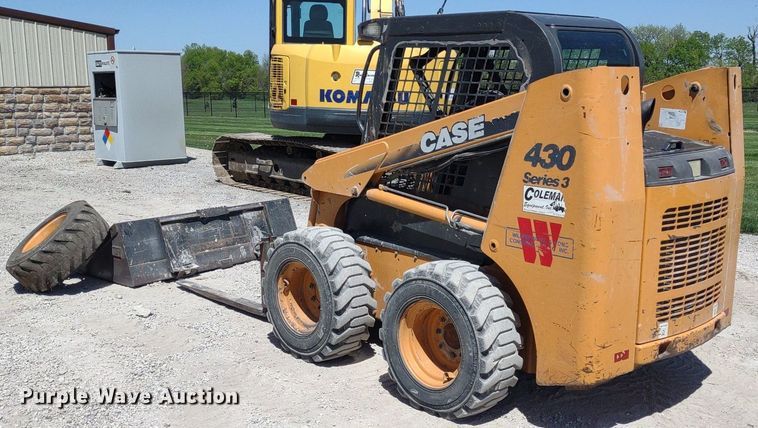 image for item LL9113 2008 Case 430  skid steer loader