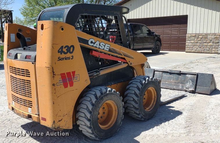 image for item LL9113 2008 Case 430  skid steer loader
