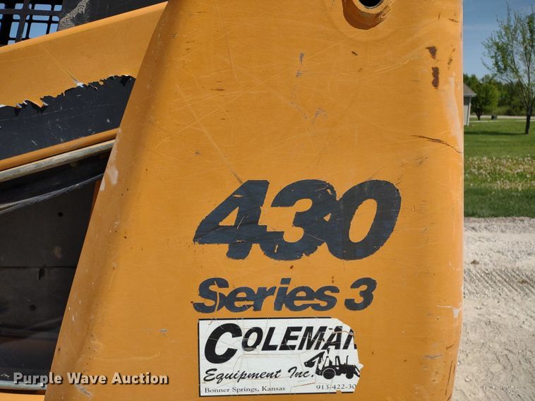image for item LL9113 2008 Case 430  skid steer loader