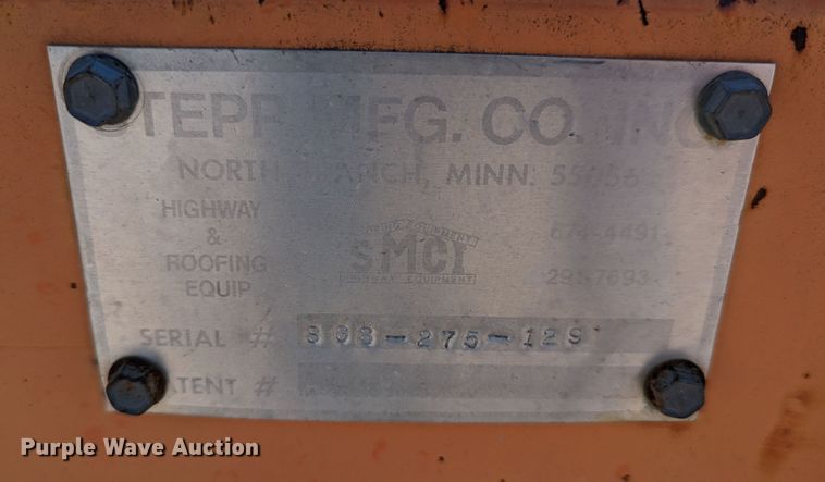 image for item LM9804 Stepp SGS-275  asphalt kettle