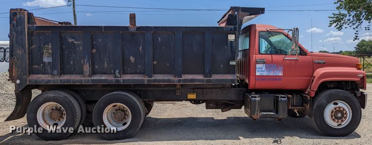 image for item LM9817 1994 Chevrolet Kodiak C6500  dump truck
