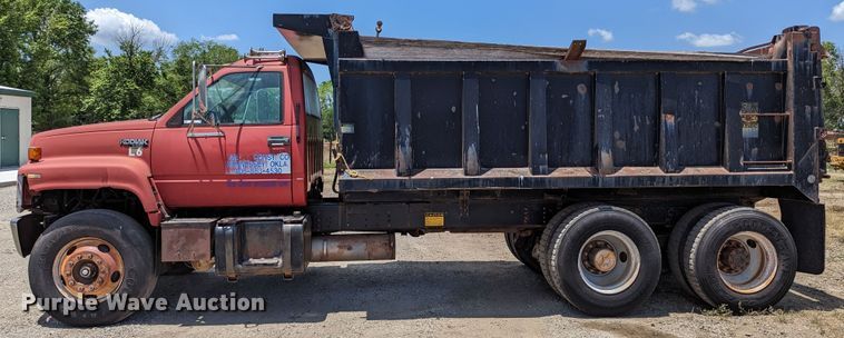 image for item LM9817 1994 Chevrolet Kodiak C6500  dump truck