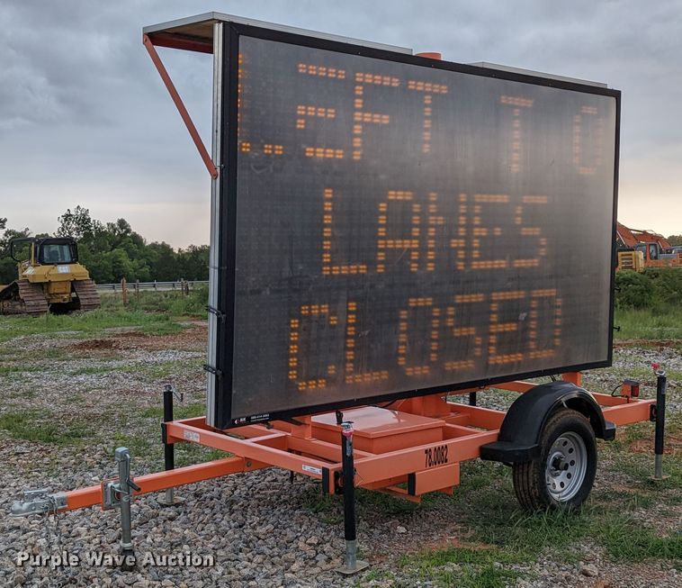 2018 K&K Systems MB14281 message board trailer in Guthrie, OK Item